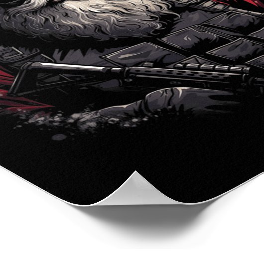 Weihnachtsgeschenk Poster (Ecke)