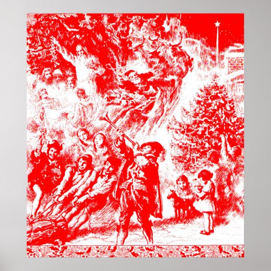 Weihnachtsgeschenk Poster (Vorne)