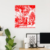 Weihnachtsgeschenk Poster (Heimbüro)
