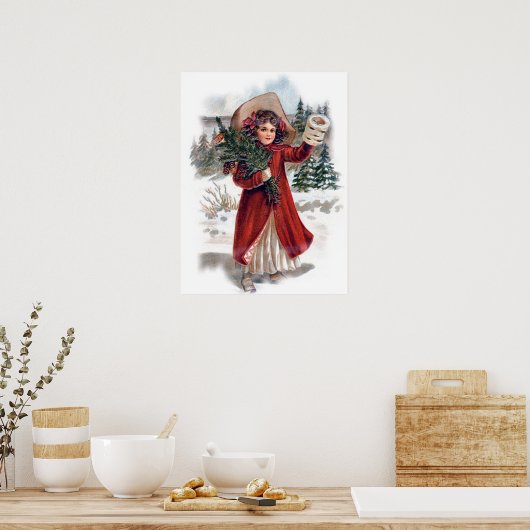 Weihnachtsgeschenk Poster (Küche)