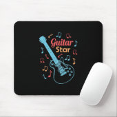 Weihnachtsgeschenk | Proud Guitarrist Star Mousepad (Mit Mouse)