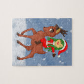 Weihnachtsgeschenk Puzzle (Horizontal)