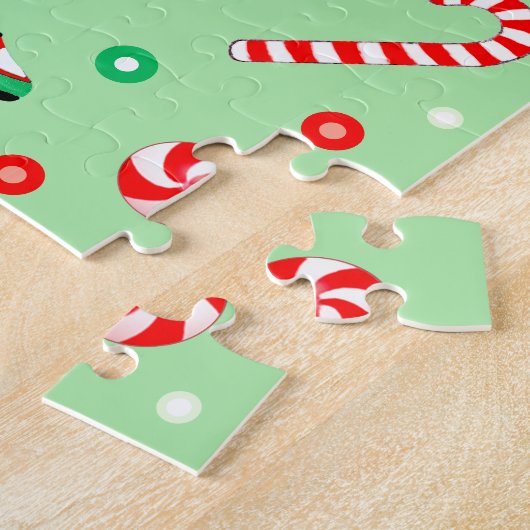 Weihnachtsgeschenk Puzzle (Seite)