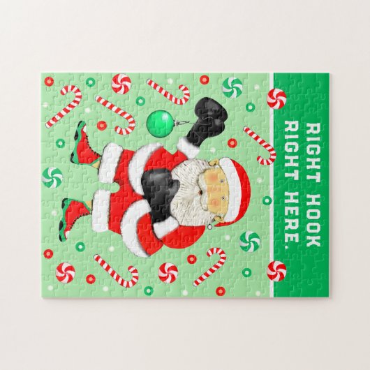 Weihnachtsgeschenk Puzzle (Horizontal)