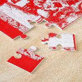 Weihnachtsgeschenk Puzzle (Seite)