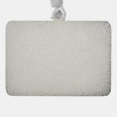 Weihnachtsgeschenk Rahmen-Ornament Silber (Rückseite)