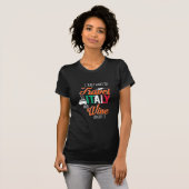 Weihnachtsgeschenk | Reisen nach Italien und Wein  T-Shirt (Vorne ganz)