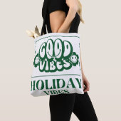 Weihnachtsgeschenk, Retro Weihnachtsfeier, Vintag  Tasche (Von Nahem)