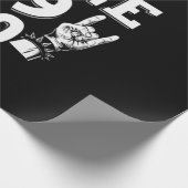 Weihnachtsgeschenk | Rockin Seit 1970 Geschenkpapier (Ecke)