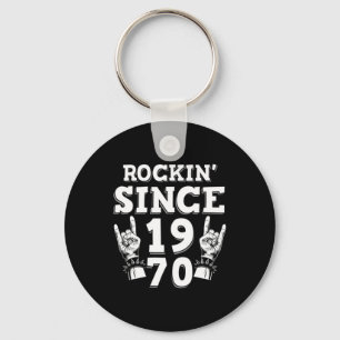 Weihnachtsgeschenk Rockin Seit 1970 Schlüsselanhänger