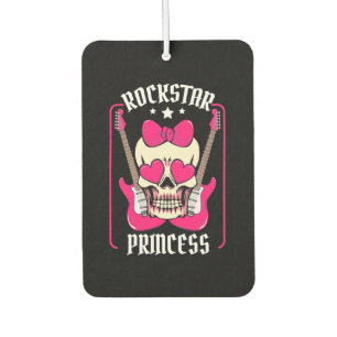 Weihnachtsgeschenk Rockstar Princess Skull Autolufterfrischer