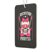 Weihnachtsgeschenk | Rockstar Princess Skull Autolufterfrischer (Links)