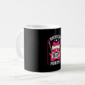 Weihnachtsgeschenk | Rockstar Princess Skull Kaffeetasse (Vorderseite Links)