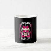 Weihnachtsgeschenk | Rockstar Princess Skull Kaffeetasse (Mittel)