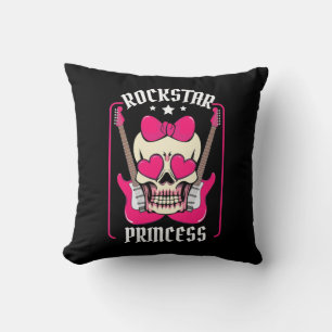Weihnachtsgeschenk Rockstar Princess Skull Kissen