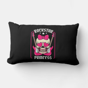 Weihnachtsgeschenk Rockstar Princess Skull Lendenkissen