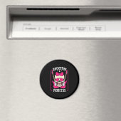 Weihnachtsgeschenk | Rockstar Princess Skull Magnet (In Situ (Geschirrspüler))
