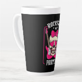 Weihnachtsgeschenk | Rockstar Princess Skull Milchtasse (Linke Ecke)