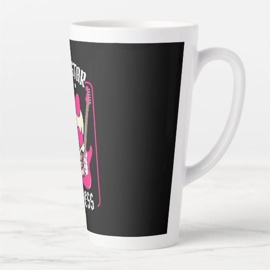 Weihnachtsgeschenk | Rockstar Princess Skull Milchtasse (Rechts)