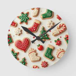 Weihnachtsgeschenk Runde Wanduhr