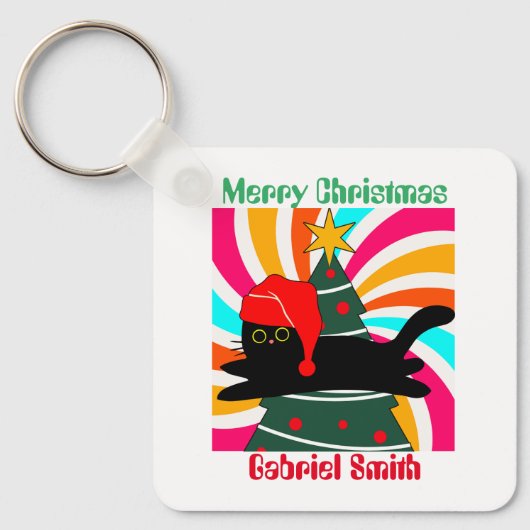 Weihnachtsgeschenk Schlüsselanhänger (Vorderseite)