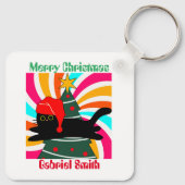 Weihnachtsgeschenk Schlüsselanhänger (Rückseite)