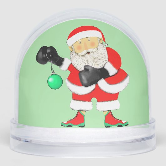 Weihnachtsgeschenk Schneekugeln (Vorderseite)