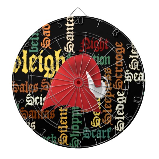 Weihnachtsgeschenk Schöne Tage und eine bessere Na Dartscheibe (vorne)