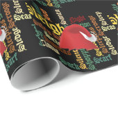 Weihnachtsgeschenk Schöne Tage und eine bessere Na Geschenkpapier (Rolleneckpunkt)