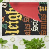 Weihnachtsgeschenk Schöne Tage und eine bessere Na Handtuch (Gefaltet)