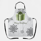 Weihnachtsgeschenk Schürze (Vorderseite)