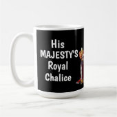 Weihnachtsgeschenk SEINER MAJESTÄT KELCH Kaffeetasse (Links)