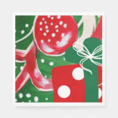 Weihnachtsgeschenk Serviette (Vorderseite)