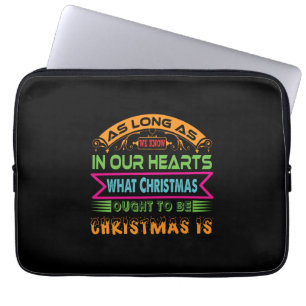 Weihnachtsgeschenk, solange wir wissen laptopschutzhülle