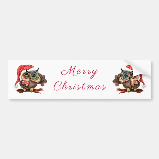 Weihnachtsgeschenk Sticker Babyschale mit Geschenk Autoaufkleber (Vorne)