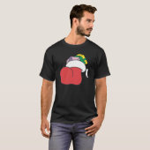 Weihnachtsgeschenk Strumpf T-Shirt (Vorne ganz)