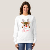 Weihnachtsgeschenk Sweatshirt (Vorne ganz)