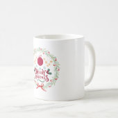Weihnachtsgeschenk T-Shirt Kaffeetasse (VorderseiteRechts)