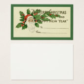 Weihnachtsgeschenk Tag (Vorne & Hinten)