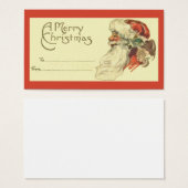 Weihnachtsgeschenk Tag (Vorne & Hinten)