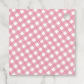 Weihnachtsgeschenk-Tag der Familie - Pastelbaum Geschenkanhänger (Rückseite)