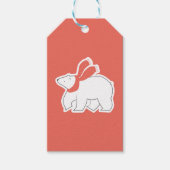 Weihnachtsgeschenk-Tag - Feierlich Geschenkanhänger (Vorderseite)