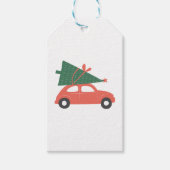 Weihnachtsgeschenk-Tag - Feierlich Geschenkanhänger (Vorderseite)