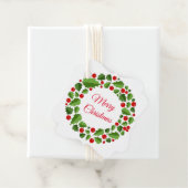 Weihnachtsgeschenk-Tag Geschenkanhänger (Beispiel)