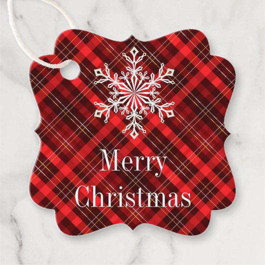 Weihnachtsgeschenk-Tag Geschenkanhänger (Vorderseite)