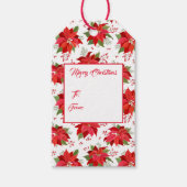 Weihnachtsgeschenk-Tag Geschenkanhänger (Vorderseite)