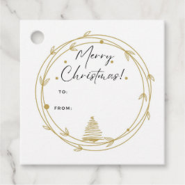 Weihnachtsgeschenk-Tag Geschenkanhänger