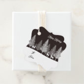 Weihnachtsgeschenk-Tag Geschenkanhänger (Beispiel)