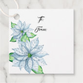 Weihnachtsgeschenk-Tag Geschenkanhänger (Vorderseite)