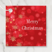 Weihnachtsgeschenk-Tag Geschenkanhänger (Vorderseite)